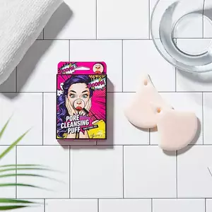 GSLEY Pore Cleaning Puff 2 miếng bọt biển tẩy tế bào chết nhẹ nhàng K-Beauty