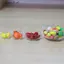 SRVN 1: 12 Nhà Búp Bê Bát Thu Nhỏ Thủy Tinh Bát Trái Cây Salad Bát Súp Đĩa Kẹo Bát Đồ Chơi Trang Trí Mô Hình Nhà Bếp.