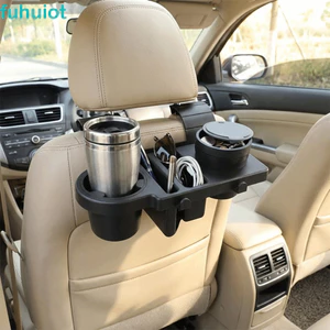 FUHUIOT Bộ sắp xếp lưu trữ ô tô đa chức năng, Cấu trúc ổn định Khe cắm lưu trữ điện thoại Hộp đựng bên cửa tự động, Giá đỡ cốc Sử dụng lâu dài Chất liệu chắc chắn Hộp đựng đồ ô tô