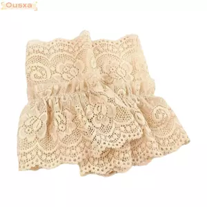 OUSXA Vòng bít giả, Viền ren có thể tháo rời Vòng bít tay giả, Phụ kiện quần áo Vòng bít ren rỗng
