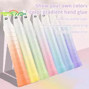 Băng dính quần vợt thấm mồ hôi màu Gradient Băng dính Overgrip chống trượt cho cầu lông Pileball Raet [MỚI]