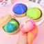HFTOY Ecpression Đồ chơi giảm căng thẳng Mô phỏng Bun hấp mềm có thể bóp được Mặt cười dễ thương để sử dụng trang trí văn phòng ~