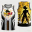 Áo bóng rổ Anime Dragon Ball Z mới 2026 dành cho nam giới Trẻ em, Áo không tay thông thường mềm mại thoáng khí