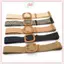 JRP Mùa Hè Nữ Co Giãn Dệt Thắt Lưng Vuông Bule Vintage Boho Rơm Thắt Lưng Đầm JRP