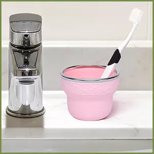 Cốc gấp 200ml Cốc di động Cốc cắm trại có vành thép không gỉ dành cho khách du lịch Du lịch Người cắm trại Hikers kouvn