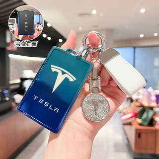 TPU xe NFC bao chìa khóa cho Tesla Model 3/S/X/Y, giá đỡ bảo vệ chìa khóa không chìa