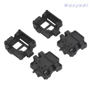 WANYEDI 2 Bộ Hộp số RC, Vỏ hộp số RC bằng nhựa màu đen, Phụ kiện RC cho Wltoys 284161/284010/284131 Phiên bản, phiên bản K969, xe RC phiên bản K989