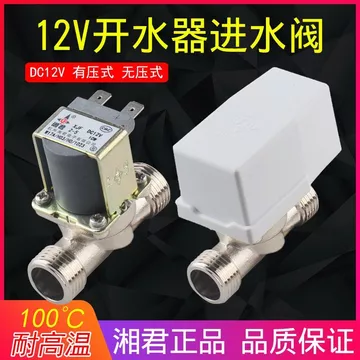 Xiangjun Nồi Nước Van Điện Từ DC12V Van Đầu Vào Nước Nóng Nước Chịu Nhiệt Độ Cao Đầu Vào Van Ổ Cắm Điện Tử