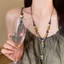 Mới Phong Cách Trung Quốc Cổ Gốm Vòng Cổ Tay Phong Cách Dân Tộc Áo Len Dài Dây Xích Niche Ngựa Mặt Váy Sườn Xám Phụ Kiện Giao Hàng Trong 6.8