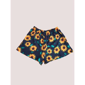 2026 Mới Mùa Hè Mới In Hoa Hướng Dương Unisex Rời Thời Trang Thoải Mái Quần Short Đi Biển