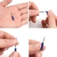 Bộ lưỡi dao thay thế 100 miếng bao gồm 10 chiếc Fine-Point, 80 chiếc tiêu chuẩn, Blaeds và 10 chiếc Lưỡi cắt sâu