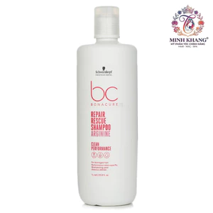 Dầu gội phục hồi tóc hư tổn nặng BC Repair Rescue Deep Nourishing Shampoo Schwarzkopf 1000ml [ MK ]