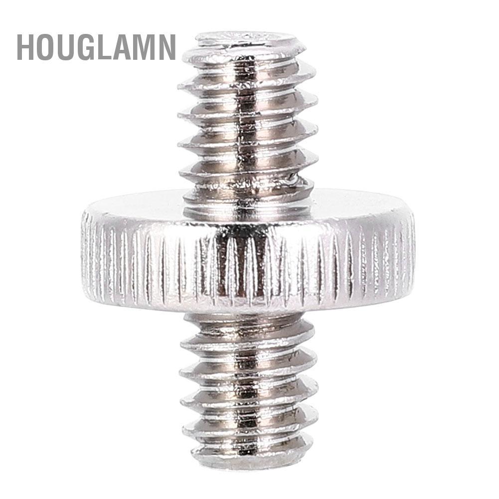 Houglamn Houglamn 1/4 Nam Sang Có Ren Bộ Chuyển Đổi Kim Loại Chân Máy Ảnh Đầu Nối Ballhead Mạ Bạc Cho Máy Ảnh DSLR Monopod Chân Đèn Phụ Kiện Video