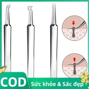 Trong Kho 8Cm Di Động Mụn Đầu Đen Kẹp Nhíp Vẻ Đẹp Salon Đặc Biệt Cạo Đóng Cửa Tạo Tác Mụn Trứng Cá Kim Công Cụ Cá Tuyết
