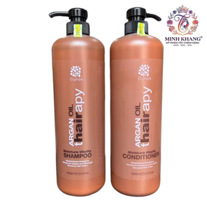 Dầu gội xả phục hồi siêu mềm mượt Cynos Moisture Vitality 1000mlx2 [ MK ]