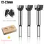 Mũi khoan bản lề TOPTOOLCX, Mũi khoan hợp kim ba mũi, Máy cắt cưa lỗ cacbua vonfram 12-22mm