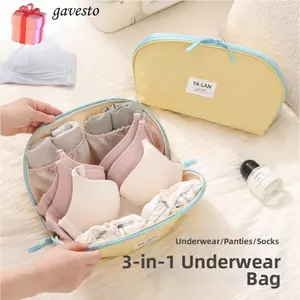 Túi đựng quần áo GAVESTO, Túi đựng đồ lót chức năng nén đa năng, Bộ ba trong một nhẹ di động Dụng cụ sắp xếp hành lý Sử dụng du lịch