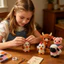 < Pluscloth > Bộ đồ thủ công đính cườm 3d – Bộ thủ công đính cườm trang trại dơi chim thủ công với hướng dẫn từng bước dành cho người lớn Người mới bắt đầu Món quà hoàn hảo cho các nhà thủ công Đông Nam Á DIY Bead Cra