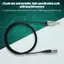 Apill 3.5mm Mạ Vàng Cắm Hợp Kim Kẽm Vỏ Ngoài Cáp Âm Thanh Mini XLR 3pin Nam cho Máy Ảnh Thiết Bị Chụp Ảnh
