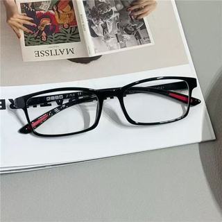 Phiên bản Hàn Quốc mới retro văn học hộp nhỏ màu đỏ tía khung kính cận thị độ phân giải cao dành cho nữ sinh viên cận thị kính