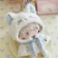 1020cm Quần Áo Cho Bé Động Vật Cơ Thể Cloak Sao Biển Mũ Đội Đầu cm Dễ Thương Bánh Cotton Áo Choàng Nhỏ Búp Bê Trang Phục 6.10