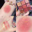 Bảng Phấn Mắt 9 Ô Vỏ Trong Suốt Nhũ Kim Tuyến Lấp Lánh Phấn Matte Lì Mịn Mượt Lên Màu Chuẩn Lâu Trôi Tiện Lợi Chuyên Nghiệp Cao Cấp