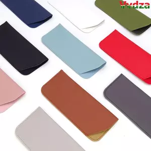VVDZA Kính Mắt Tay Thời Trang Da PU Mềm Di Động Kính Đọc Sách Túi