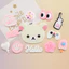 chram dép cross chamr gắn dép cross charm dép to Hoạt Hình Dễ Thương Rilakkuma Khóa Giày PVC Mềm Lỗ Cao Su Giày Hoa DIY Trang Trí Phụ Kiện Trang Trí Trang Sức Vỏ Điện Thoại Miếng Dán