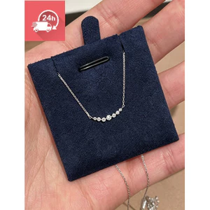 Vòng cổ nữ cưới đính kim cương tinh tế chống phai màu