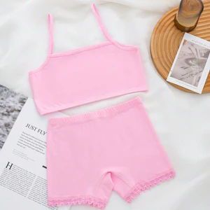Bộ áo ngực học sinh được thiết kế riêng cho bé gái đang phát triển, làm từ vải bông cấp A an toàn.