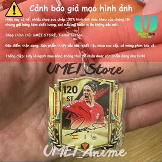 Móc Khóa FC Mobile Móc Khóa Bóng Đá Thẻ Cầu Thủ Messi, Ronaldo, Beckham, Torres, Mbappé... Sưu Tầm