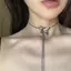 AqToCna Mới Bạc Kim Loại Lỏng Bướm Kéo Ra Có Thể Điều Chỉnh Nelace Eo Dây Xích Cánh Tay AqToCna