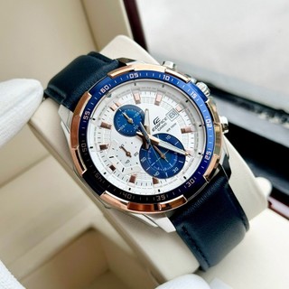 Đồng hồ nam dây da Casio Edifice EFR-539L-7CVUDF size lớn | Edifice EFR-539L-7C