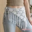 Thắt lưng thắt lưng tua rua dành cho nữ Bohemian Móc hông Khăn quàng cổ quấn che lưng Rave Thắt lưng