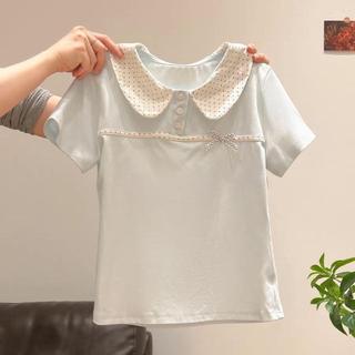 [Khuyến mãi trong thời gian có hạn] Búp bê chấm bi ngọt ngào Nơ tay ngắn dáng ôm vừa vặn