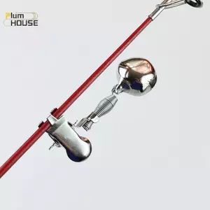 PlumHOUSE 5 Chiếc Đầu Báo Động Câu Cá Chuông Báo Động Ban Đêm Cần Câu Mồi Báo Động Cảnh Báo Lớn Chuông Kẹp Di Động Câu Cá VN