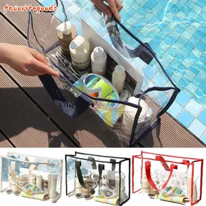 FAVORITEGOODS Túi Bảo Quản Mỹ Phẩm Túi Vệ Sinh Túi Xách Túi Đi Biển Người Tổ Chức Túi Rửa Tắm Dung Tích Lớn Túi Rửa