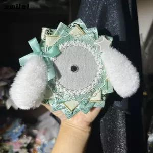 Hộp đựng huy hiệu Itabag SMILE, Hộp đựng huy hiệu Gothic trang trí tai mèo dễ thương, Hộp đựng huy hiệu Itabag thời trang Trang trí Accessorie Handmade DIY Hộp đựng thẻ thủ công