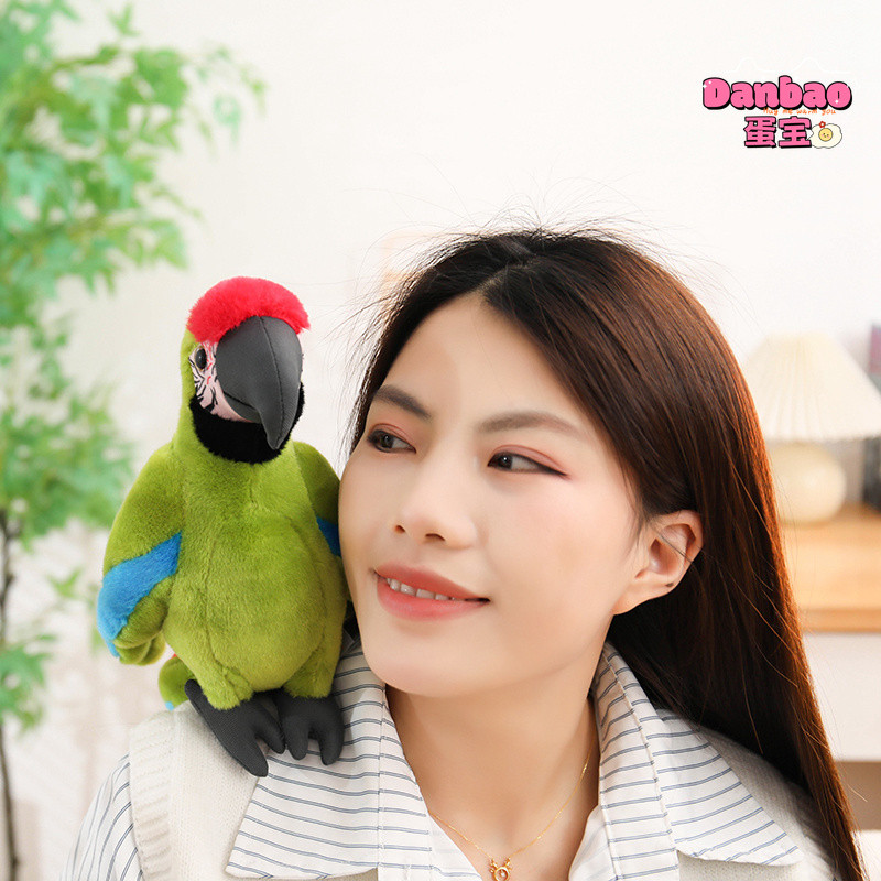 [DANBAO] Nhiều Màu Sắc Mô Phỏng Vẹt Sang Trọng Đồ Chơi Búp Bê Chim Dễ Thương Vườn Thú Quà Lưu Niệm Chất Liệu Mềm Quà Tặng Cho Trẻ Em Quà Tặng Sinh Nhật DANBAO Đồ Chơi