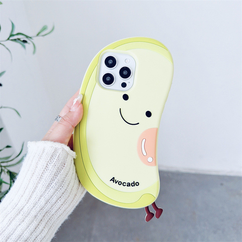 Bơ Dễ Thương Thích Hợp Cho iPhone17promax Ốp Lưng Điện Thoại 14 Niềm Vui Cảm Xúc 16 Apple 15 Fresh 13