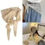 Khăn quàng tam giác AWNGD, Băng đan Boho thoáng khí, Thắt lưng móc rỗng thời trang Trang trí đa năng dành cho nữ