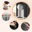Bộ vỏ cà phê tái sử dụng 2 gói bằng thép không gỉ cho 1.0, K-Cups có thể tái sử dụng cho, cho các Pod tương thích