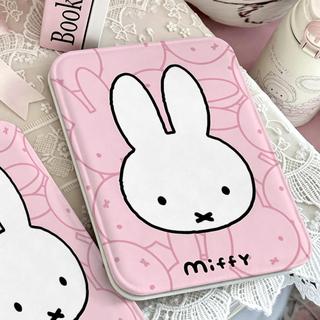 Gương gấp thỏ Miffy hồng dễ thương, gương trang điểm bỏ túi