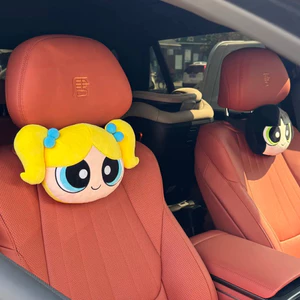 Spike Price Powerpuff Bé Gái Tựa Đầu Ô Tô Dễ Thương Sang Trọng Gối Thoải Mái Đệm Quà Tặng