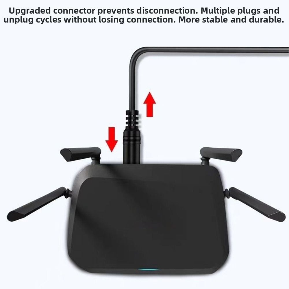 Mô-đun đặt lại bộ định tuyến YUUKII, Bộ khởi động lại bộ định tuyến WiFi DC 5V-15V thời gian 24H, Cài đặt dễ dàng Cắm và chạy Giao diện 5,5x2,1mm Tối ưu hóa cáp khởi động lại