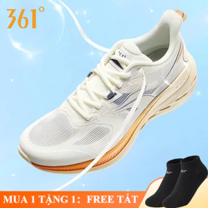 361° Giày Chạy Bộ Nam Thoáng Khí Lưới Bay Mềm Nhẹ Chạy Bộ Thể Thao Đi Làm Hằng Ngày Mát Mẻ