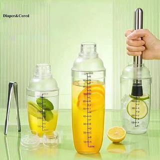 Bình lắc đuôi PC DIAPER & CORED 500-1000ml có vảy cho trà sữa / trộn YTH