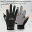 Tweeduj Găng Tay Mùa Hè Nữ Mỏng Ice Silk Chống Tia Cực tím Dew Ngón Tay Màn Hình Cảm Ứng Lái Xe Chống Trơn Trượt Găng Tay Thoáng Khí VN