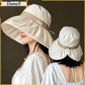 Mũ xô, Mũ ngư dân vành rộng có thể điều chỉnh, Chống nắng thời trang Mũ chống nắng dây rút thoáng khí dành cho nữ