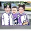 Standee Lắc Đầu Thegioipuzzle Gia Đình 3 người in theo yêu cầu Để Bàn DECOR MỚI ĐẸP